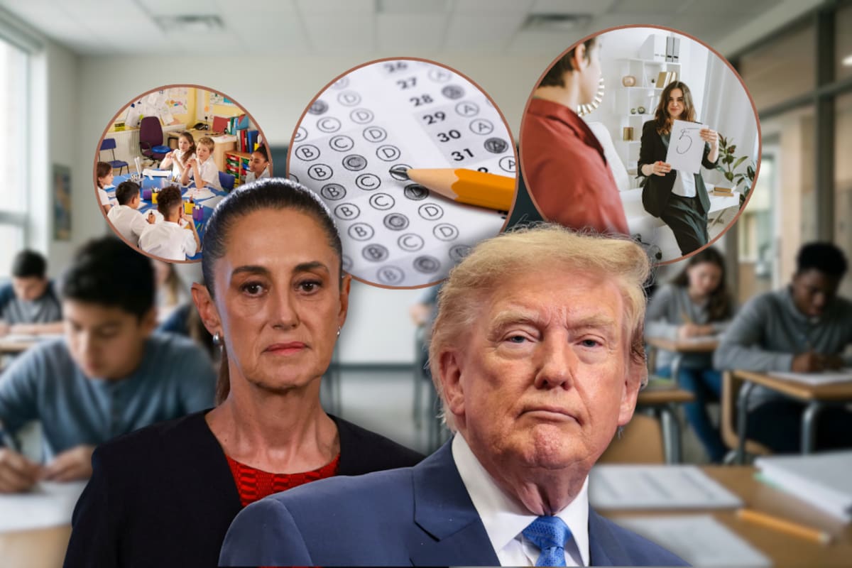 Mientras en México solo 3 de cada 10 estudiantes alcanzan el nivel básico en matemáticas, en Estados Unidos la mayoría supera ese umbral, pero sus resultados también muestran un retroceso educativo