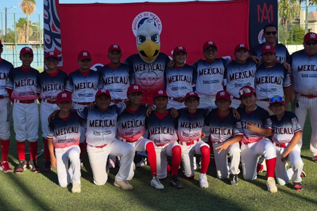 Con talento del valle y la ciudad, Águilas de Mexicali apunta al campeonato de la LMP Kids