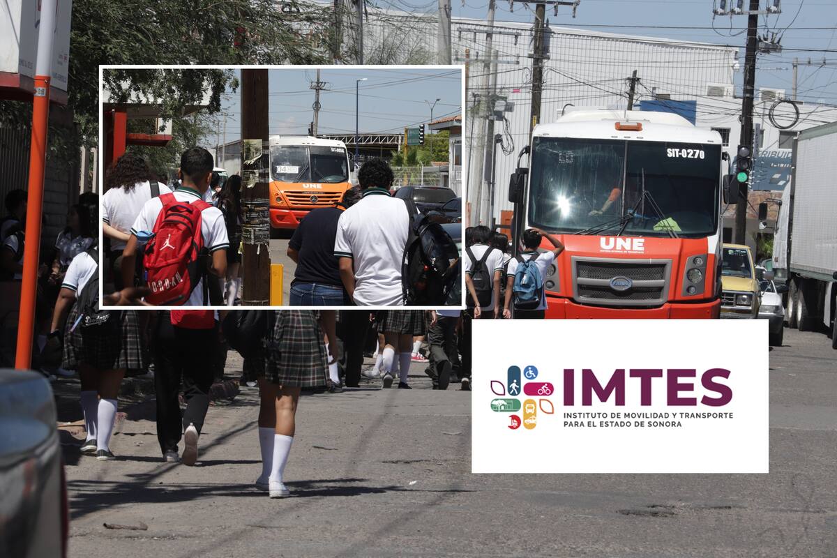 Buscan mejorar el servicio de transporte para estudiantes del Parque Industrial en Hermosillo