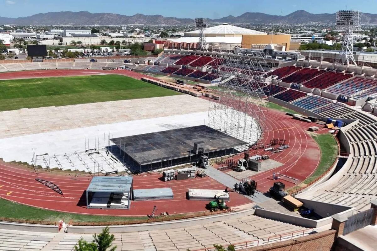 Alistan escenario para Luis Miguel