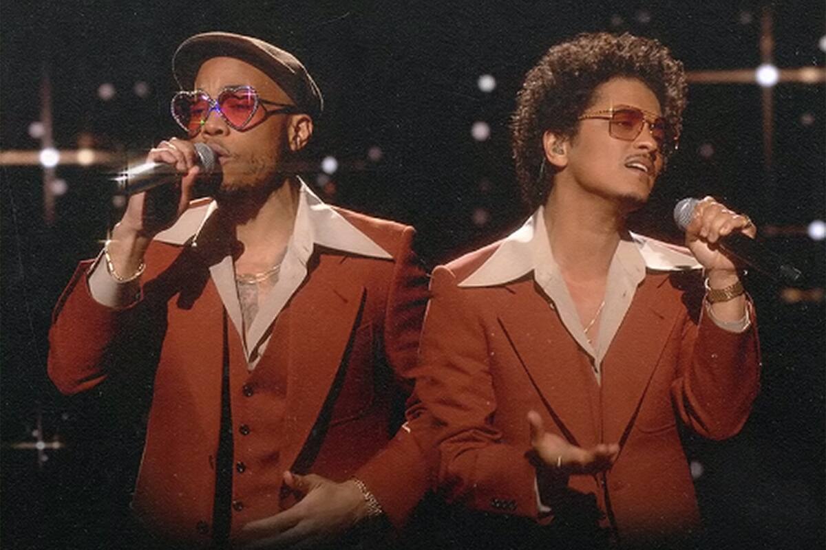 Bruno Mars y Anderson .Paak revelan fecha de estreno de su primer álbum como 'Silk Sonic'
