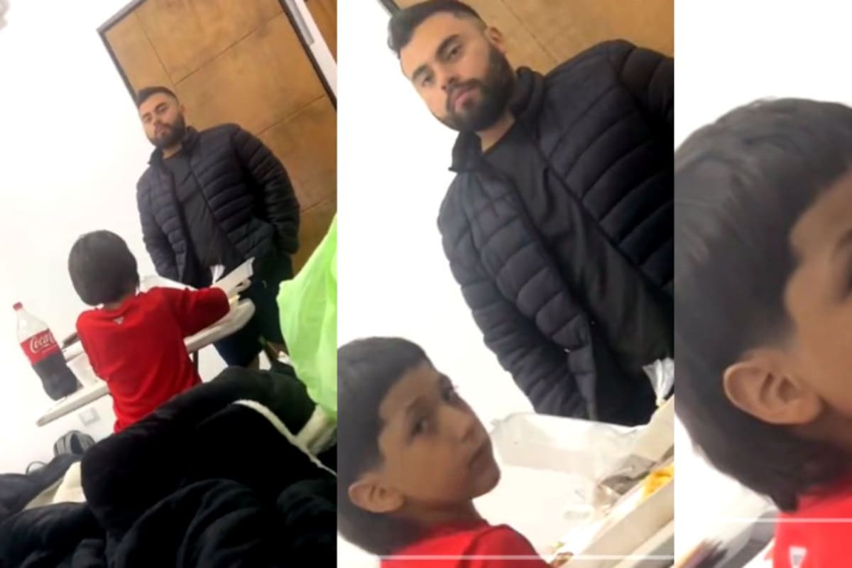 Un niño regresa a casa con el peinado de Peso Pluma después de visitar la peluquería: así reaccionó su mamá