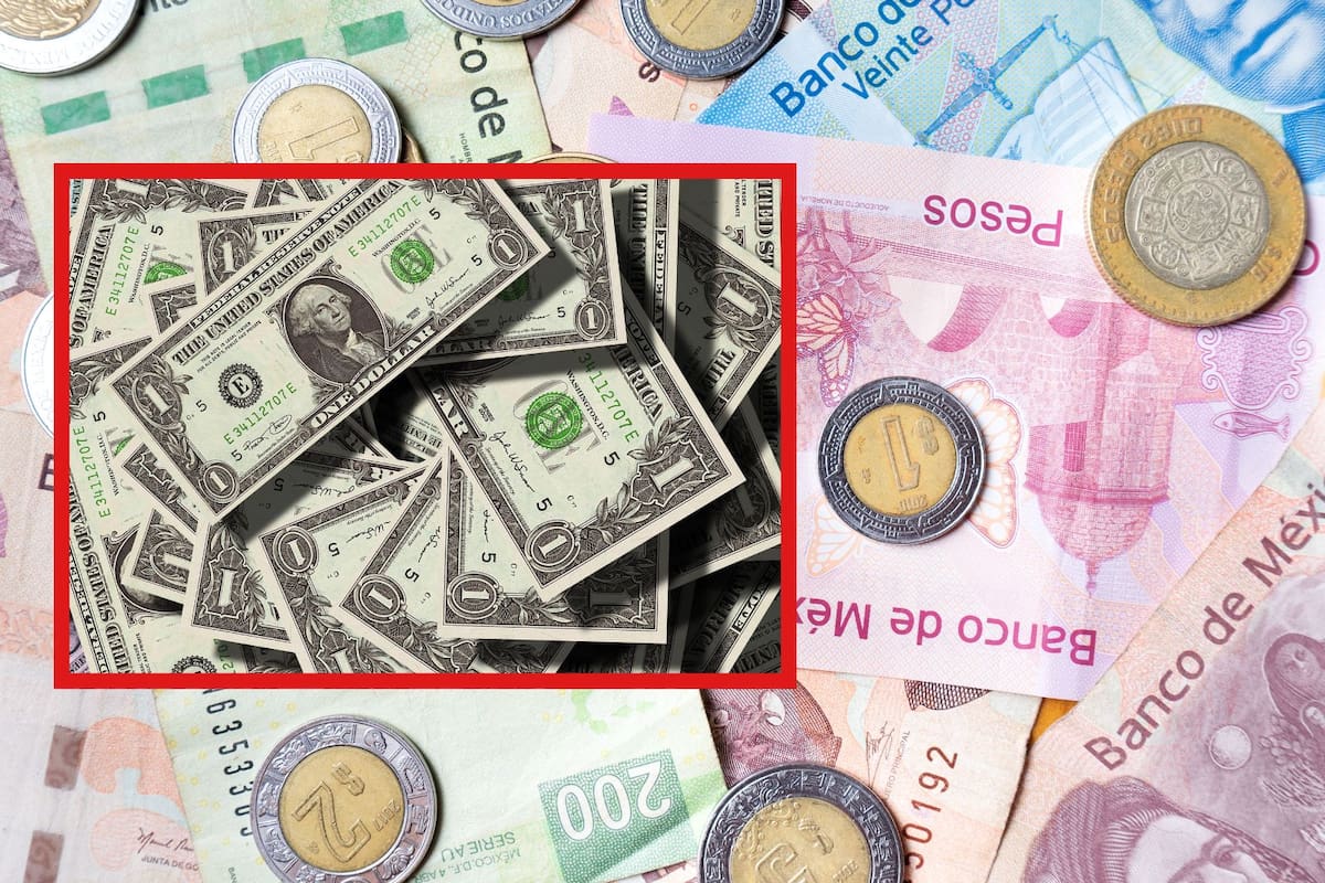 El peso se mantiene en terreno positivo, mientras el dólar persiste en caída y así cotiza el tipo de cambio hoy sábado 16 de agosto de 2025