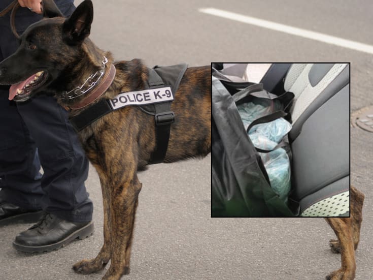 Aseguran agentes fronterizos metanfetamina y fentanilo