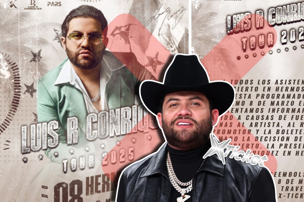 ¡TRAKAS! Luis R. Conriquez cancela su concierto en Hermosillo
