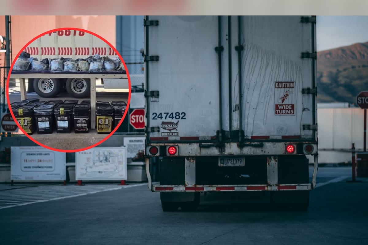 Detienen a conductor en Sonora con 60 kilos de metanfetamina ocultos en suplemento alimenticio