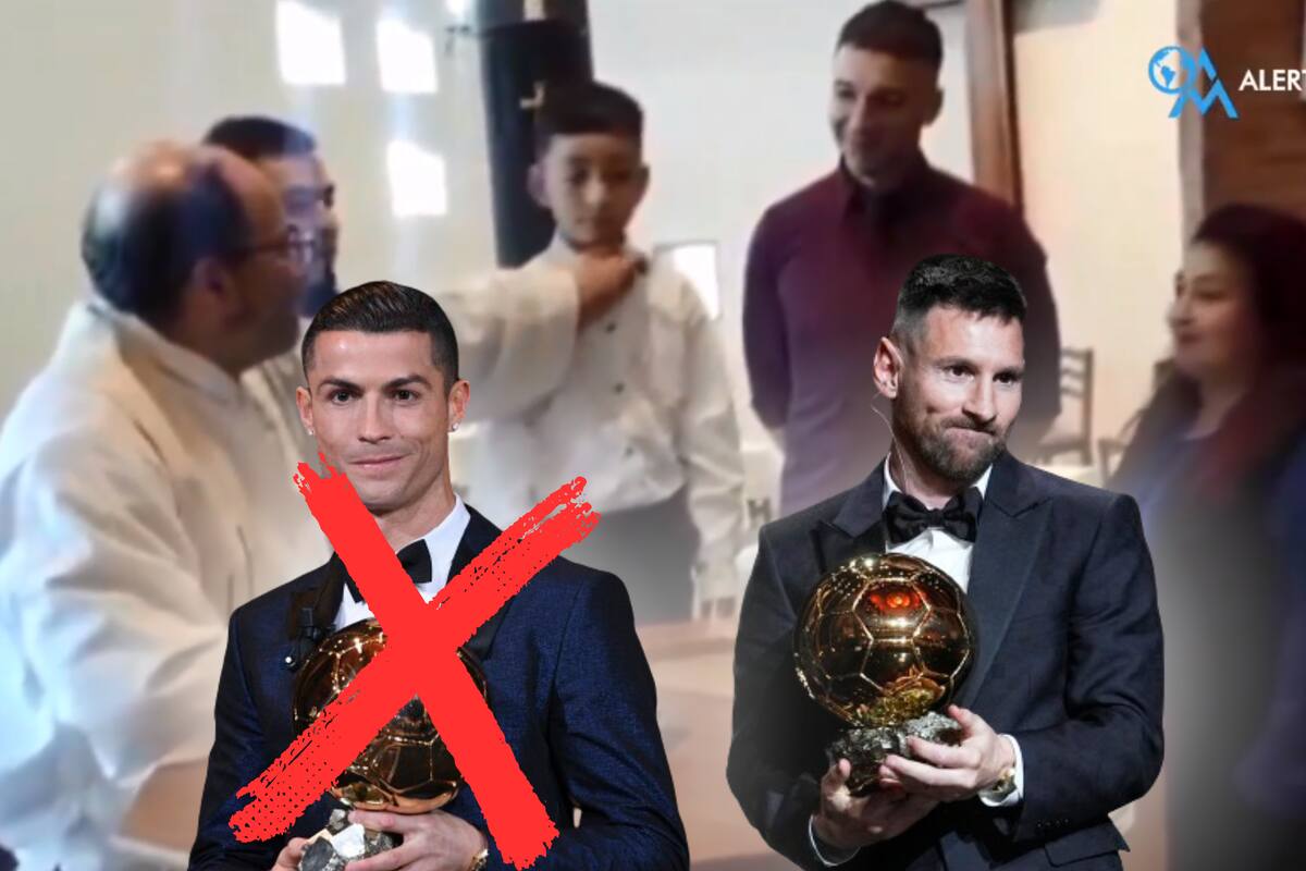 Niño se hizo viral en su bautizo tras ser preguntado por el cura si quería ser Cristiano: “No, quiero ser Messi”