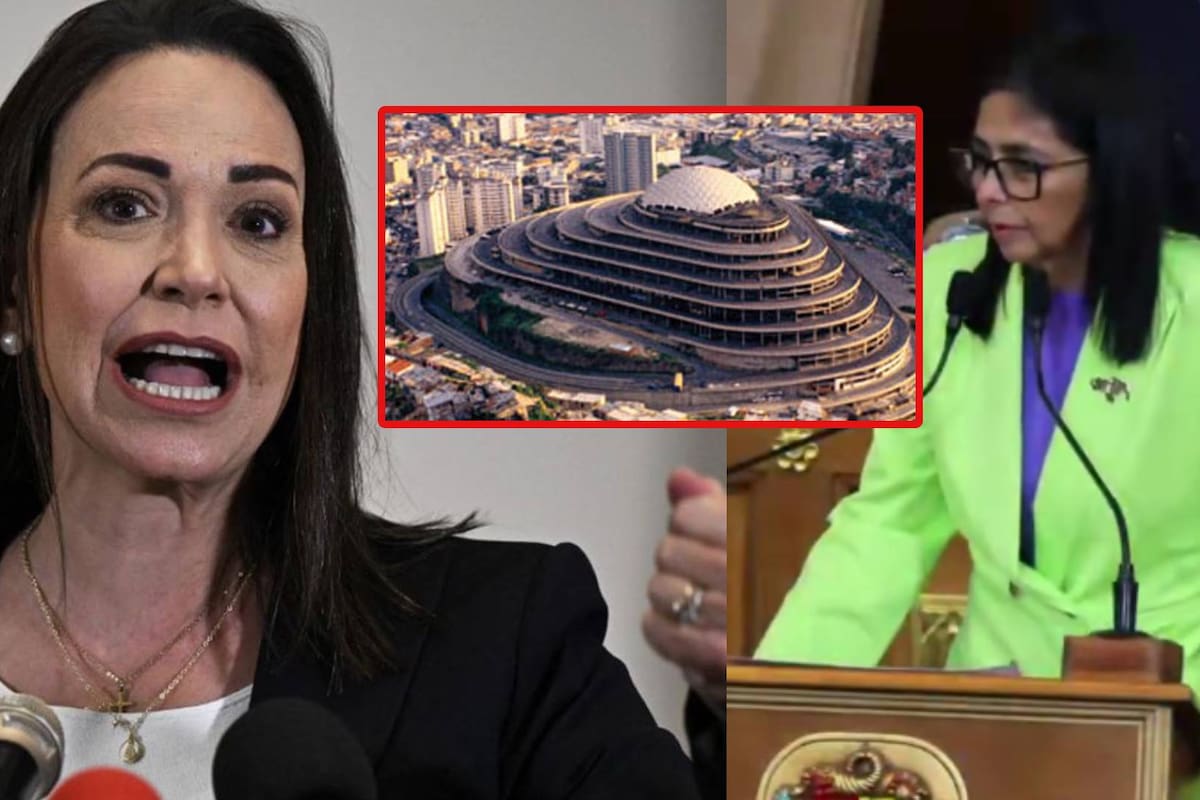 “Los centros de tortura están bajo su dirección”: María Corina Machado acusa a Delcy Rodríguez como responsable directa de los tratos inhumanos a los presos políticos, además de ser la artífice de sortear las sanciones de los EEUU y su justicia para seguir haciendo transacciones financieras con países “enemigos”