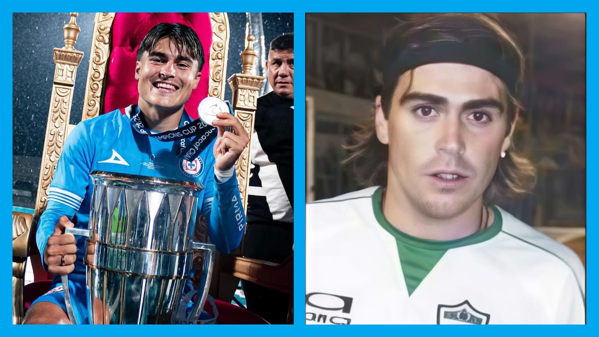 Luka Romero sigue los pasos de su padre Diego en las canchas del futbol mexicano.