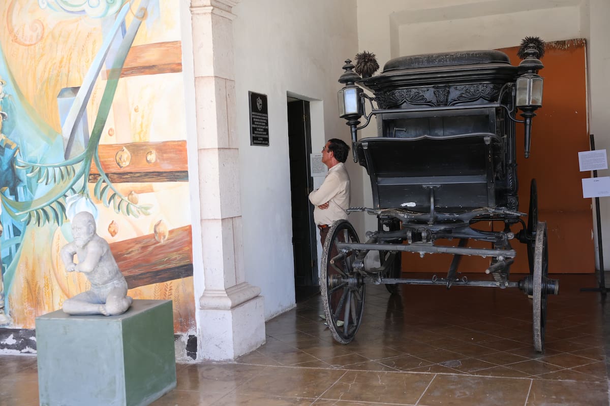 Museo Regional de Ures, donde los visitantes pueden conocer la historia, tradiciones y gastronomía del pueblo mágico.