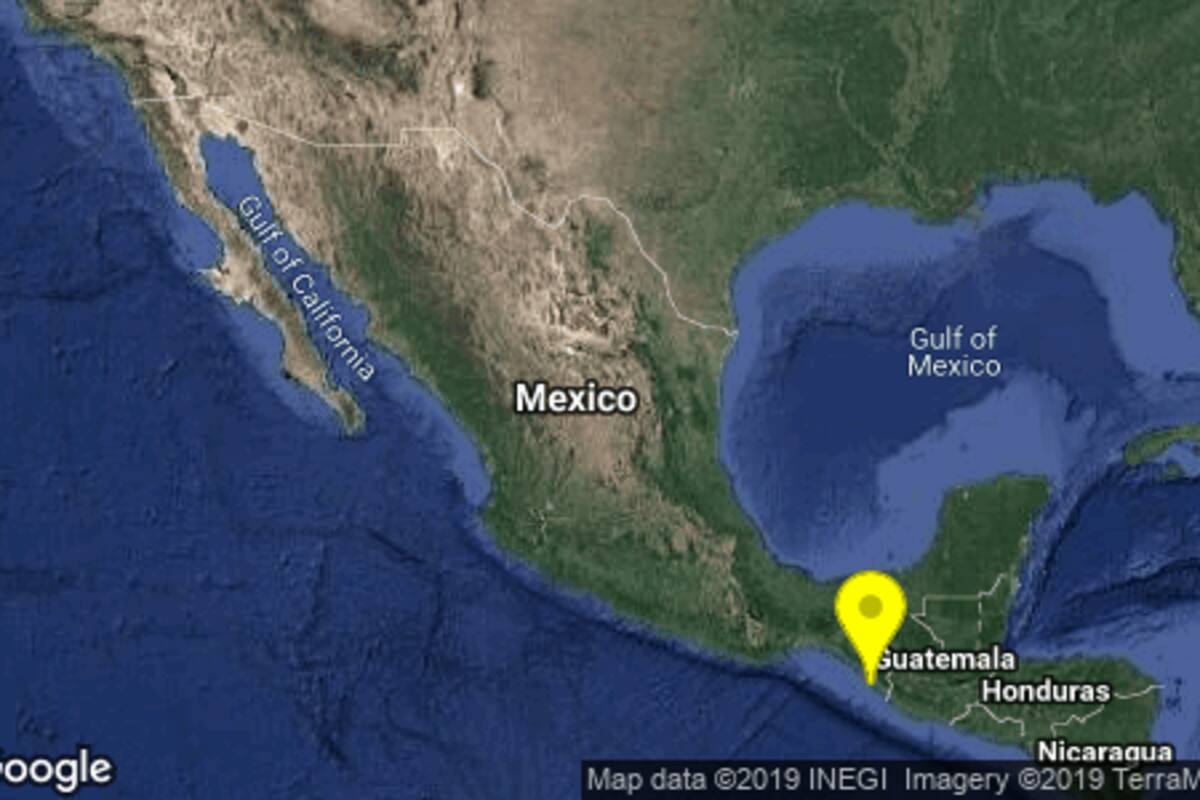 Se registran sismos de 4.8 y 4.2 en Chiapas