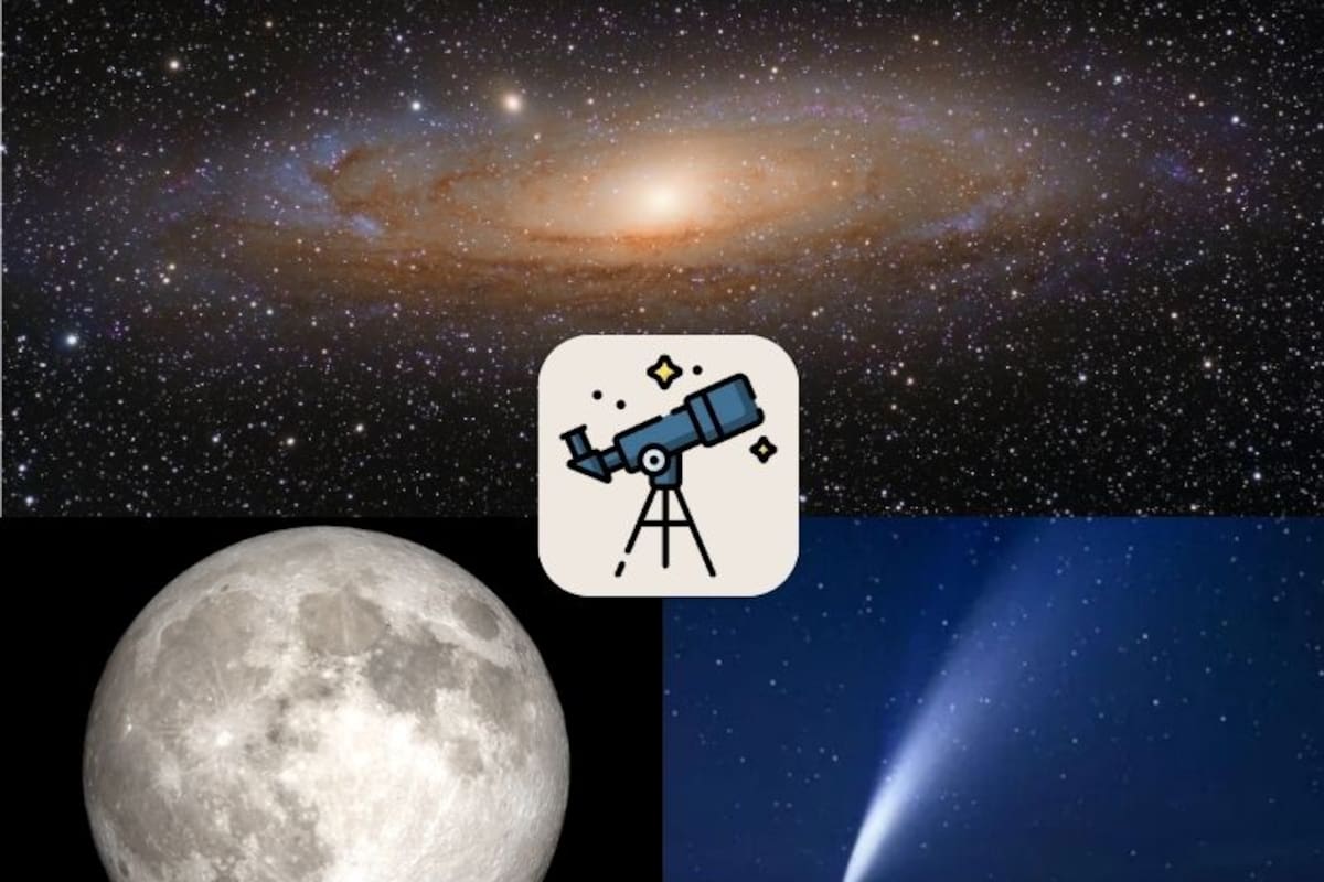 Octubre 2025 brillará con super luna, meteoros, cometas y la galaxia de Andrómeda