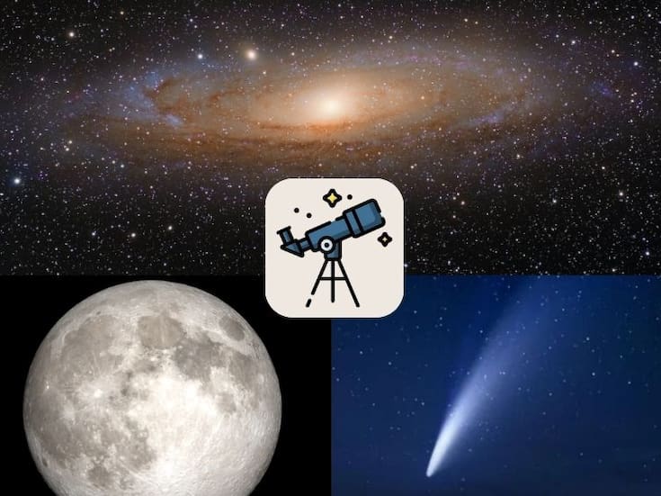 Octubre 2025 brillará con super luna, meteoros, cometas y la galaxia de Andrómeda