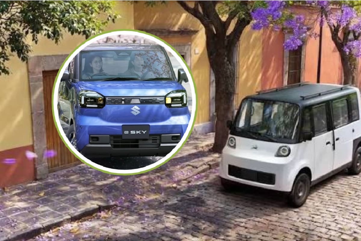 El Suzuki e-Sky llegará al mercado japonés con 310 kilómetros de autonomía y una batería de 26 kWh, mientras que el Olinia 1 mexicano apuesta por un precio inicial de 150,000 pesos, seis plazas y recorridos urbanos de baja velocidad