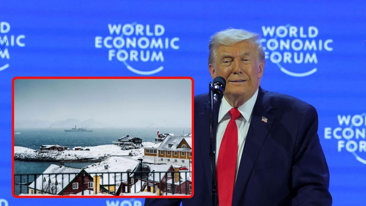 Trump llegó a Davos y exigió “negociaciones inmediatas” para comprar Groenlandia: aunque aclaró que no usará la fuerza militar de EEUU, le advirtió a la OTAN que si se oponen “lo recordará”