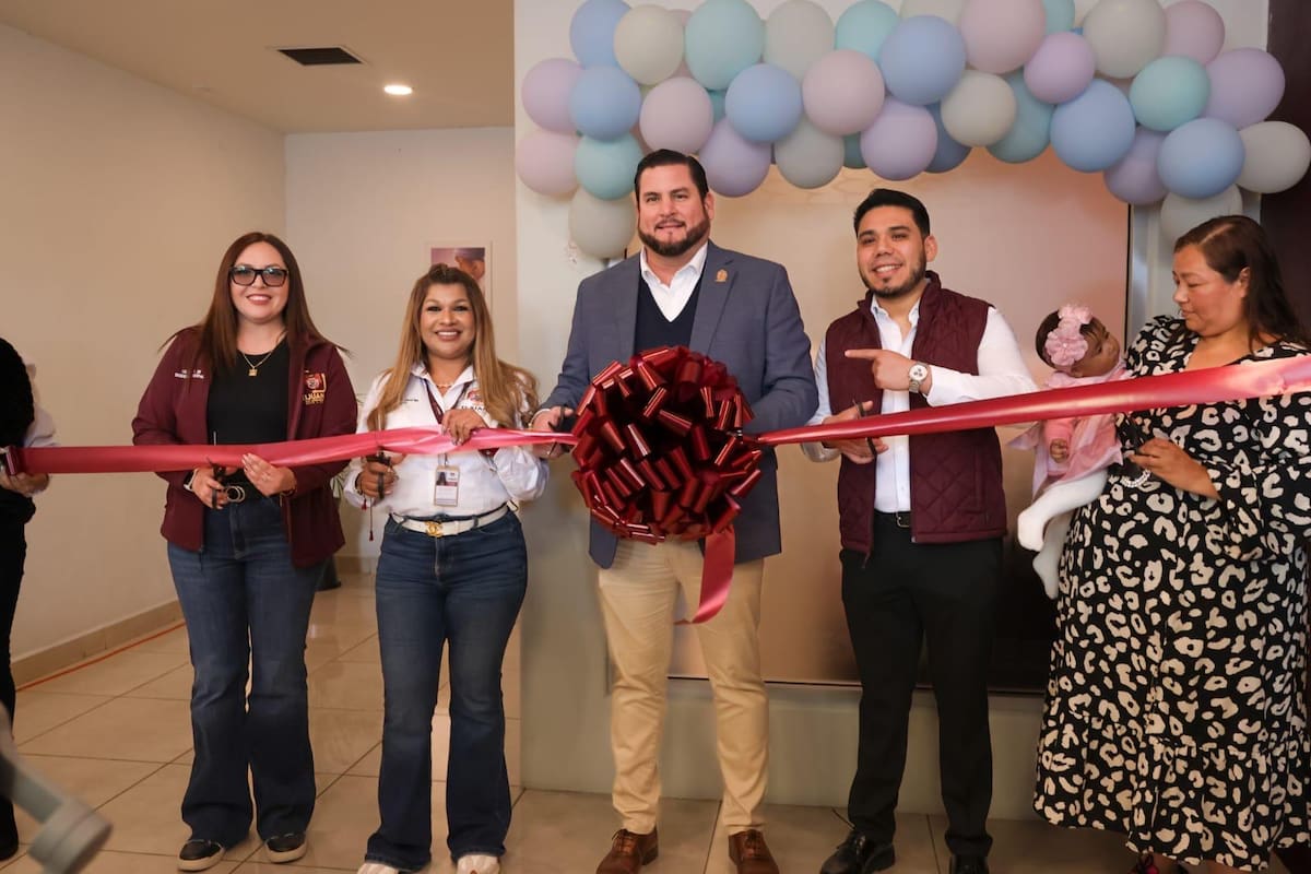 Inaugura Ismael Burgueño Sala de Lactancia y recorre taller de piñatas ‘Aprende y Emprende’
