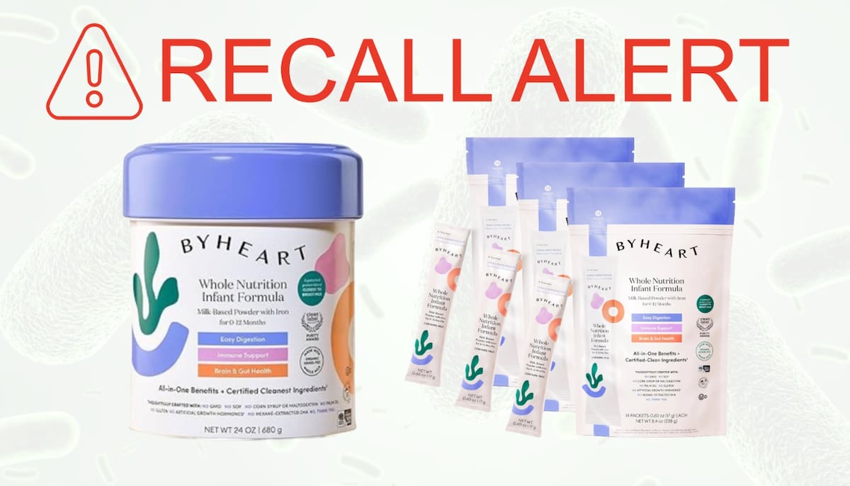 ByHeart inició un retiro voluntario de dos lotes el 8 de noviembre y, tres días después, amplió la medida para incluir todas las latas y sobres individuales Anywhere Pack distribuidos en el país. Foto: Cortesía