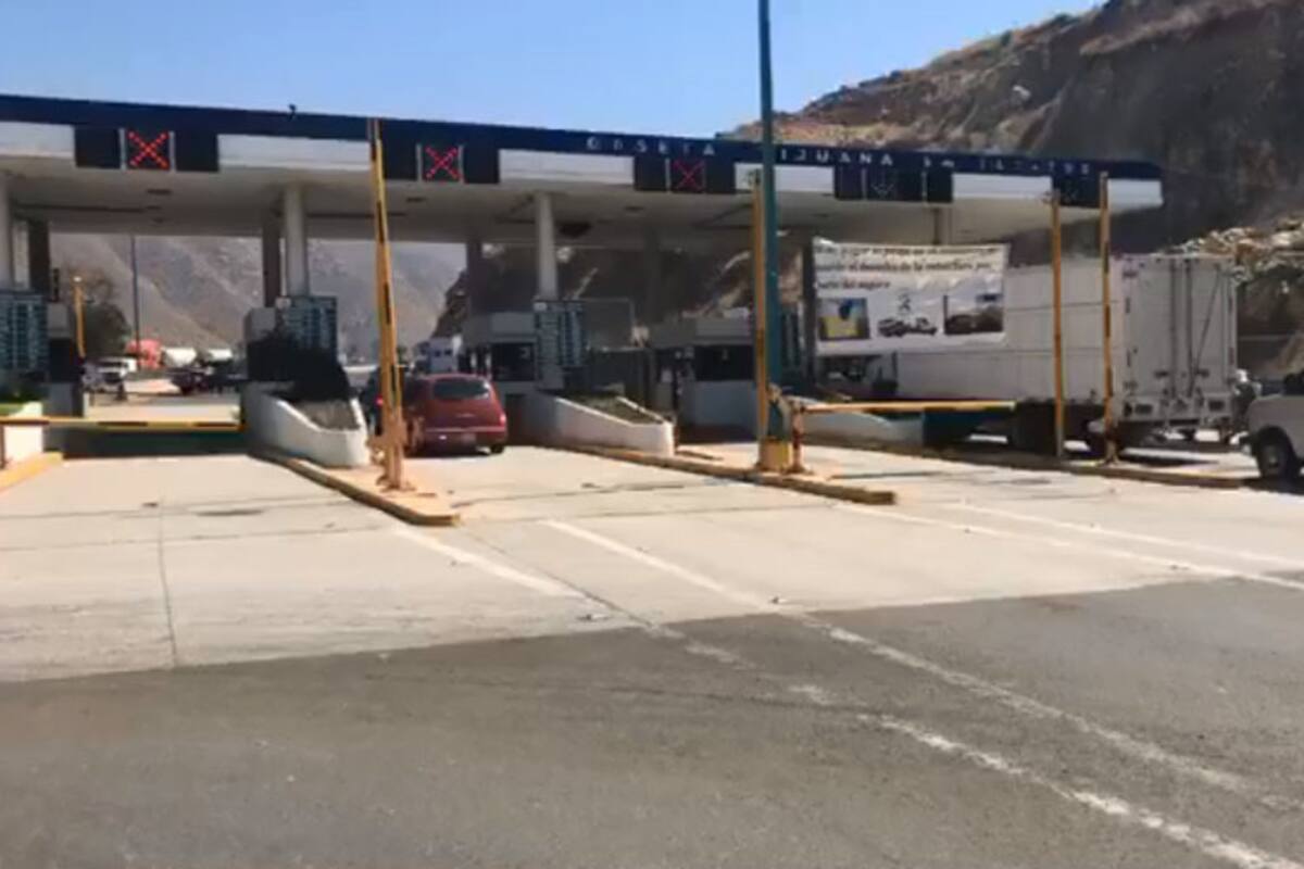 Regresa a la normalidad cobro en caseta Tijuana-Tecate