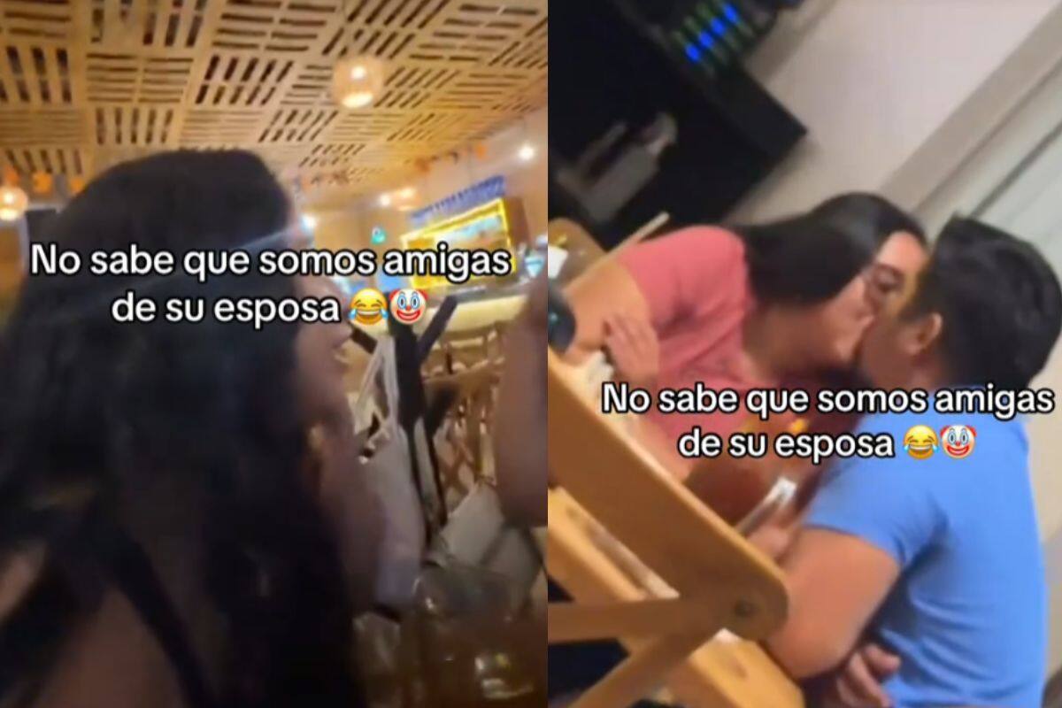 Mujeres encuentran al novio de su esposa con otra mujer; usuarios esperan un ‘storytime’
