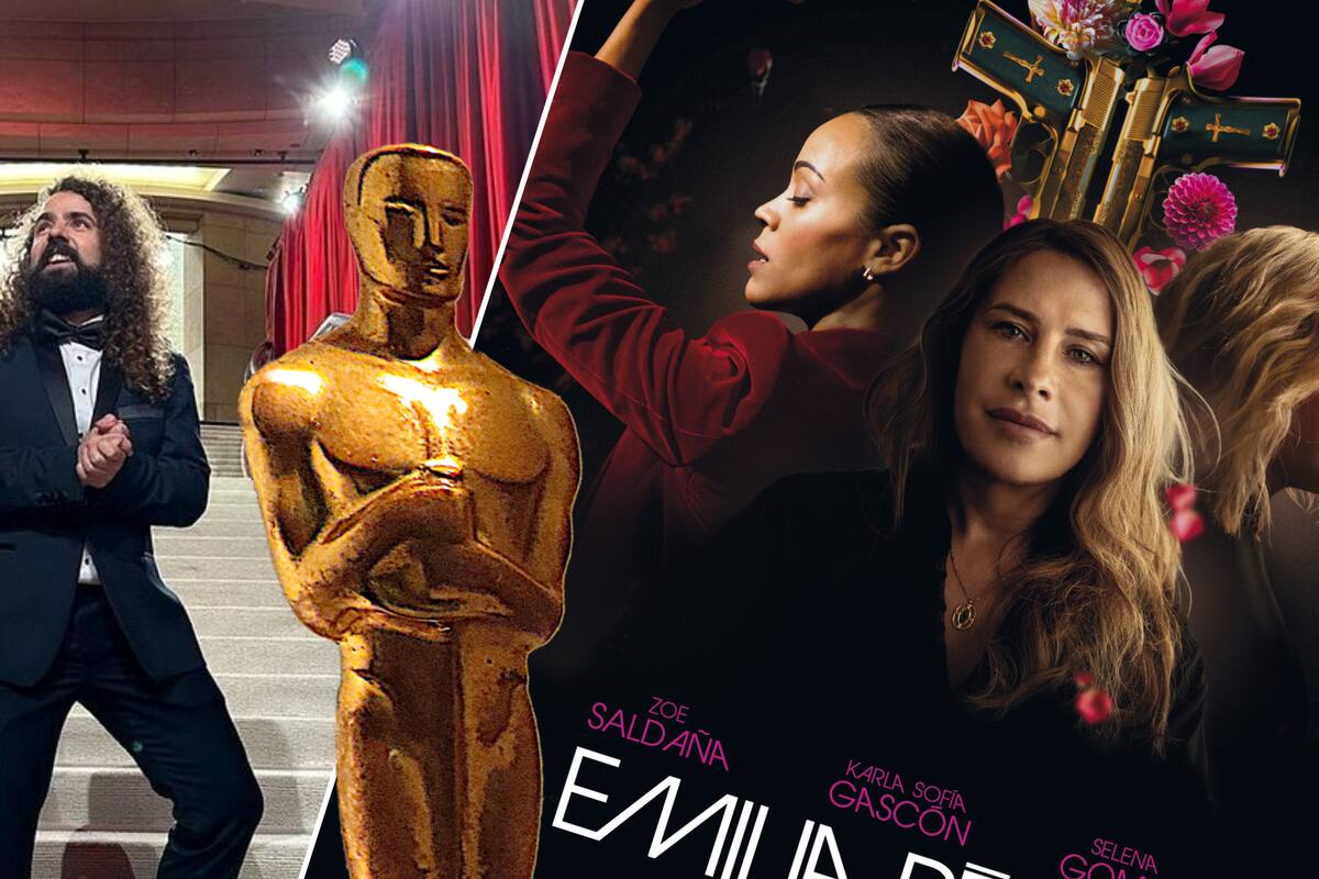 Así reaccionó Javier Ibarreche tras entrevistar a Zoe Saldana en los Oscar 2025; “Emilia Pérez no se merece ningún premio”