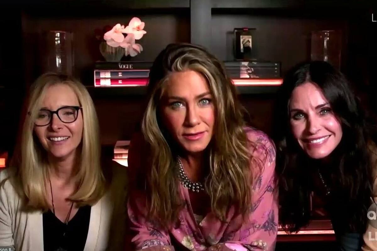 ¡Sí se pudo! ¡Mini reunión de “Friends” en los Emmys!