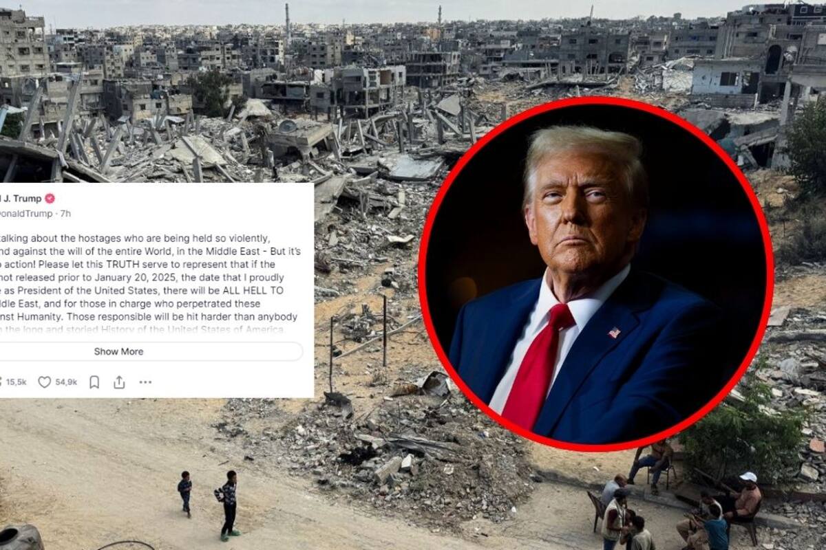 ‘Habrá un infierno que pagar’ Trump advierte a palestinos sobre la liberación de rehenes antes de su investidura