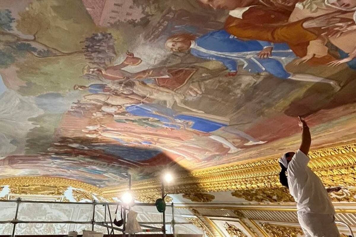 Aposentos reales del Palacio de Carlos lll en Nápoles recuperan esplendor