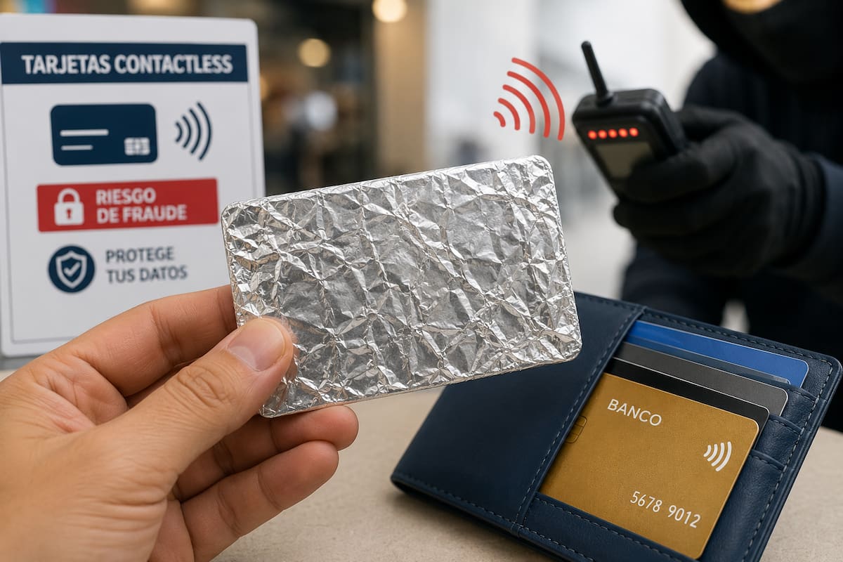 Expertos revelan que el truco de envolver las tarjetas bancarias en papel aluminio para evitar el fraude electrónico tiene una base científica, pero especialistas advierten que no basta para evitar fraudes