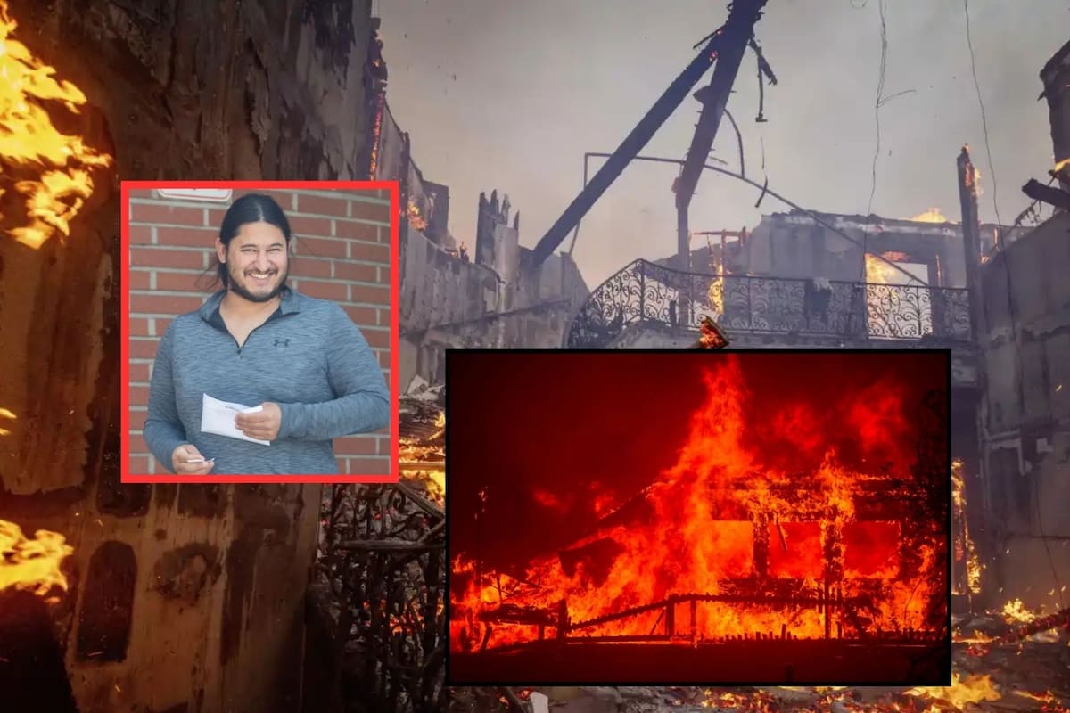 Edwin Castro, ganador del premio de lotería Powerball, pierde su multimillonaria casa por incendio de Los Ángeles, California