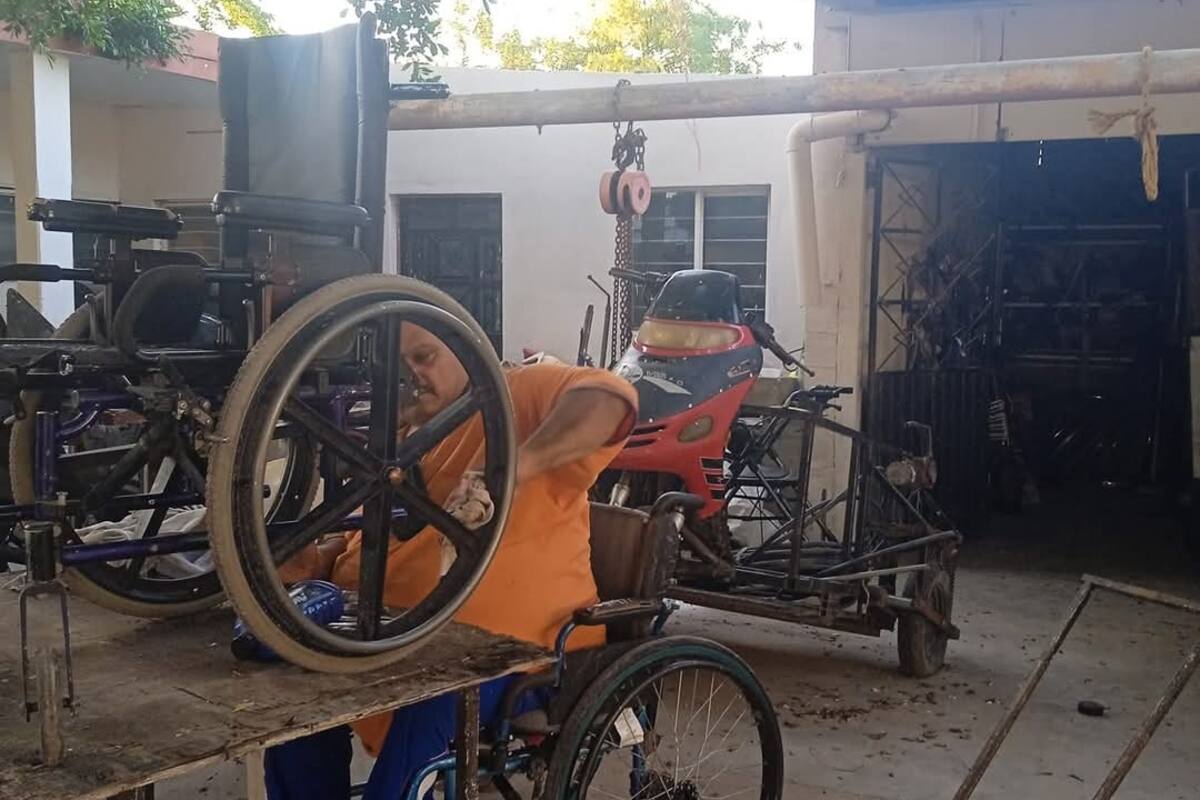 Pone Eduardo ingenio y habilidad al servicio de la discapacidad