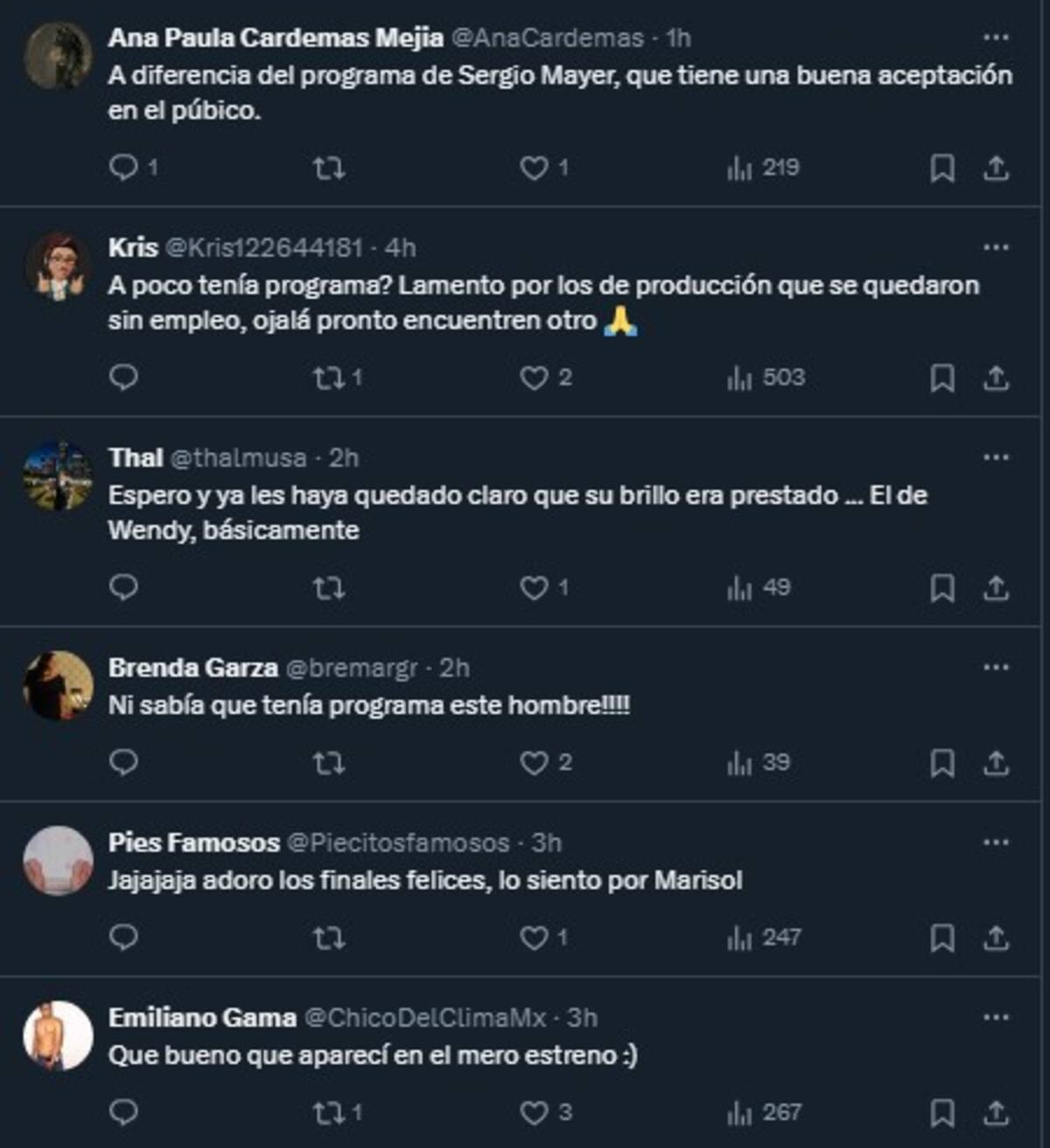 Reacciones a la cancelación de 'Vence a las Estrellas'