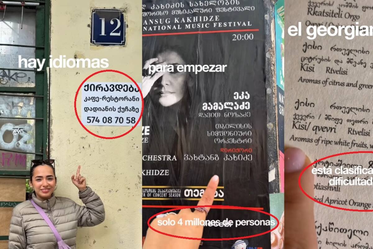 Uno de los idiomas más difíciles del mundo: el georgiano, hablado por solo 4 millones de personas