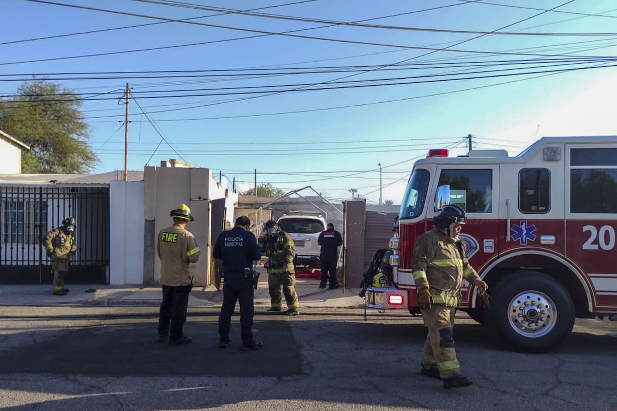 Bomberos intervienen en incendio en la colonia Anáhuac