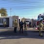 Bomberos intervienen en incendio en la colonia Anáhuac