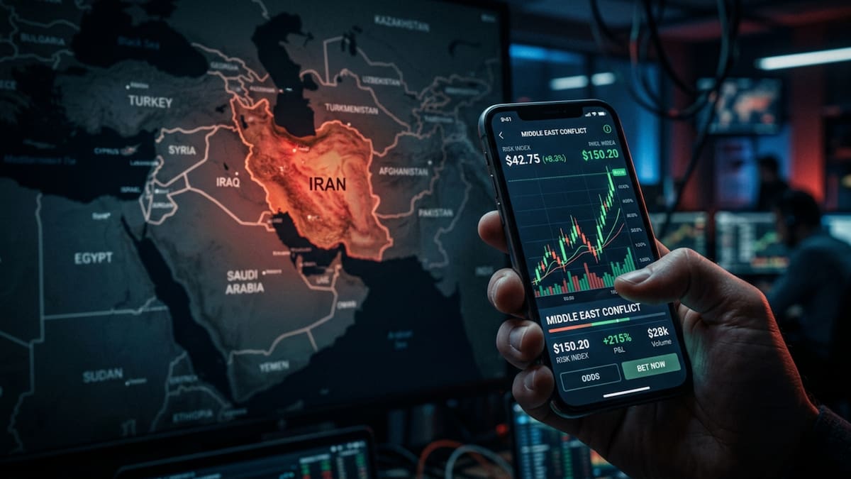 Sitio de apuestas registró jugadas por casi 150 mil y 360 mil dólares antes del ataque estadounidense a Irán, generando críticas éticas y acusaciones de posible uso de información privilegiada en mercados de predicción de guerra