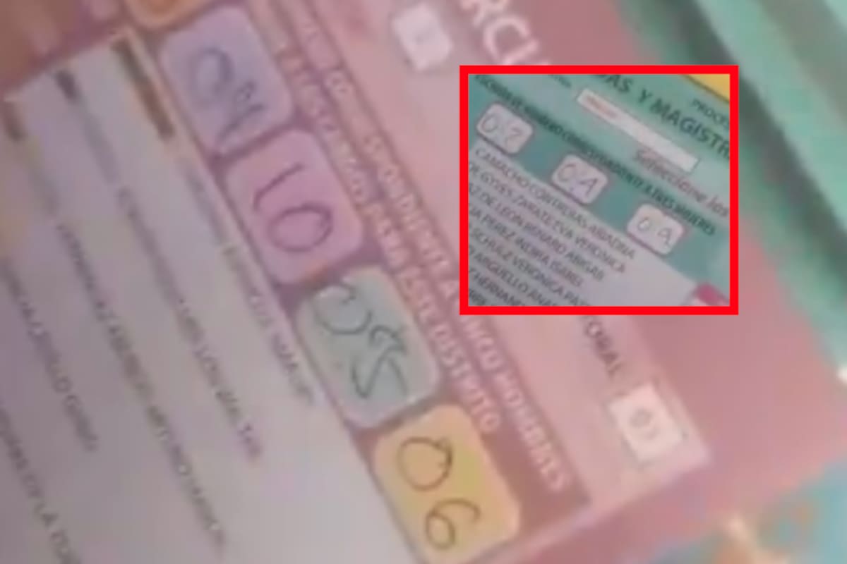 VIDEO: Funcionarios de casilla en Sinaloa denuncian en redes sociales que recibieron boletas ya marcadas