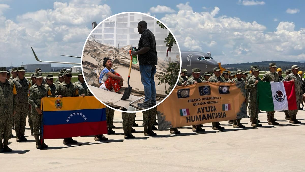 México envía 250 elementos de Defensa, Fuerza Aérea y Guardia Nacional a Venezuela tras los terremotos. | Especial GH