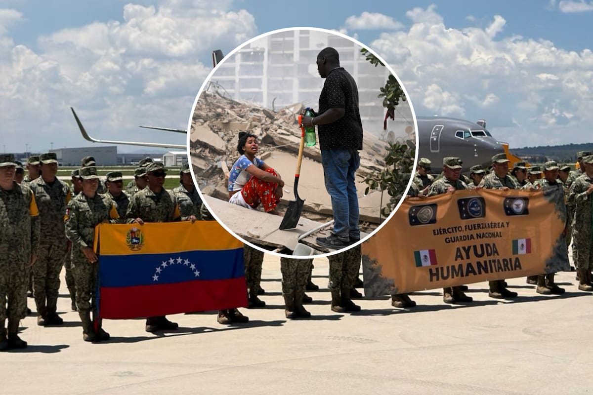 México mandó a Venezuela dos aviones con ayuda humanitaria y 250 elementos militares para rescates