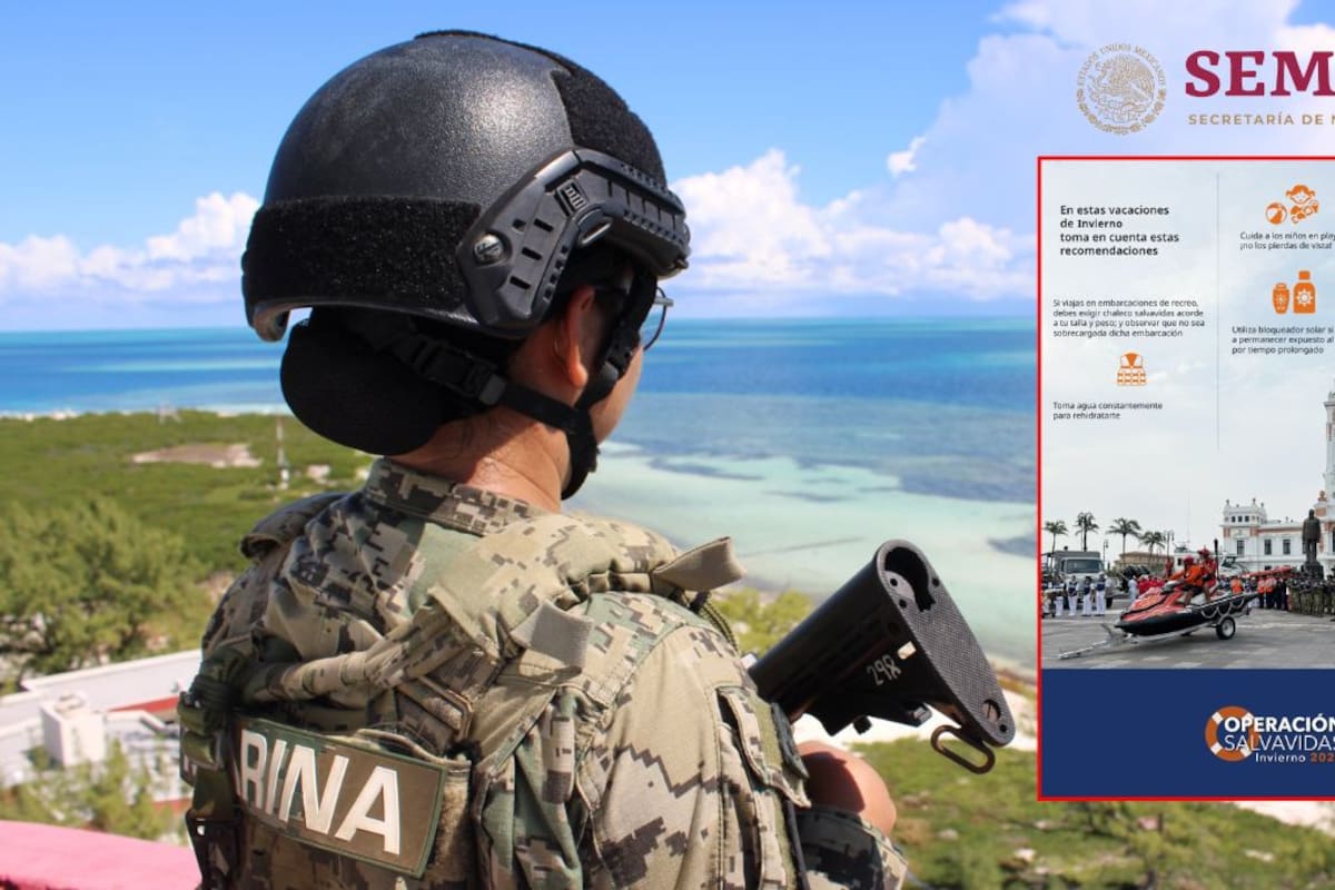 Arranca oficialmente Operación Salvavidas Invierno 2025 en playas y puertos de todo México: “Nuestro compromiso es salvaguardar la vida humana en la mar”