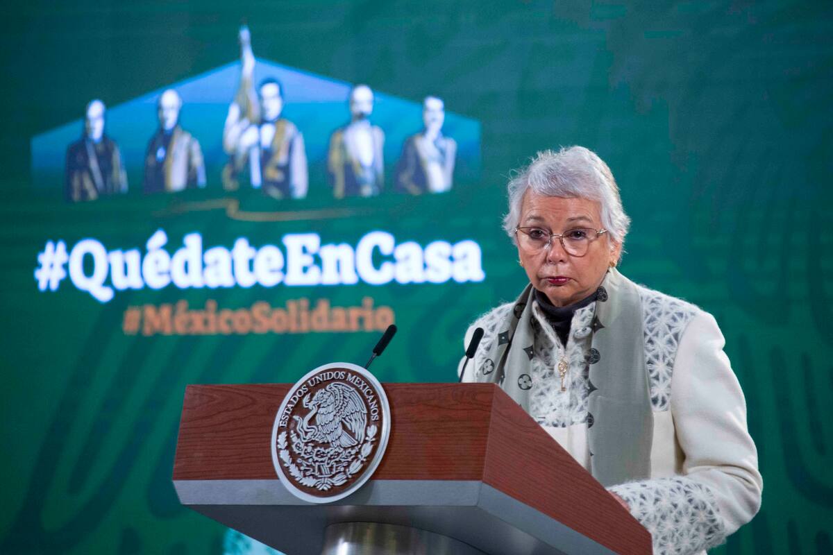 Olga Sánchez Cordero, ex secretaria de Gobernación y ex ministra de la SCJN.
Foto:/Presidencia