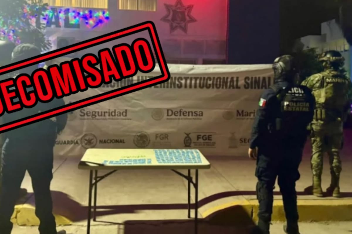 Huyen y abandonan bolsa con más de 100 dosis de cristal y cocaína en Culiacán: operativo interinstitucional logra aseguramiento en plena Navidad
