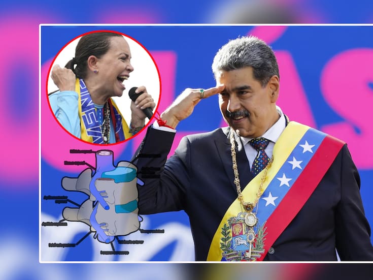 Nicolás Maduro se burla de la fractura de vértebra de María Corina tras huir de Venezuela: “Lo que tiene roto es el cerebro”