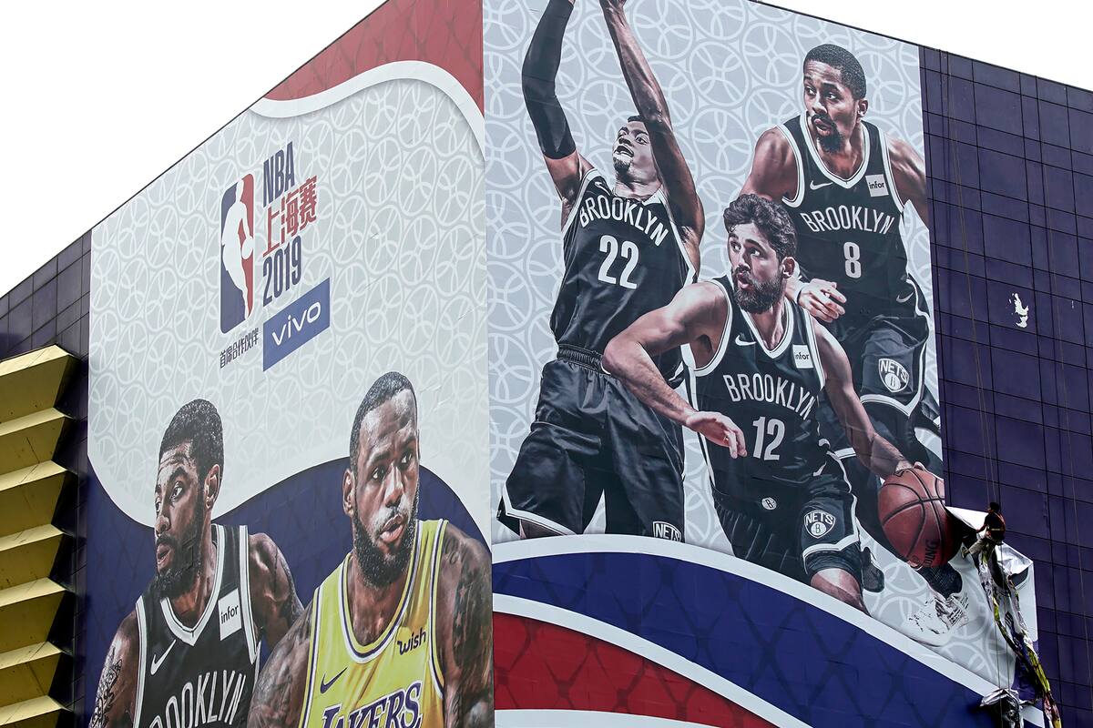 NBA sin palabras en su gira por China