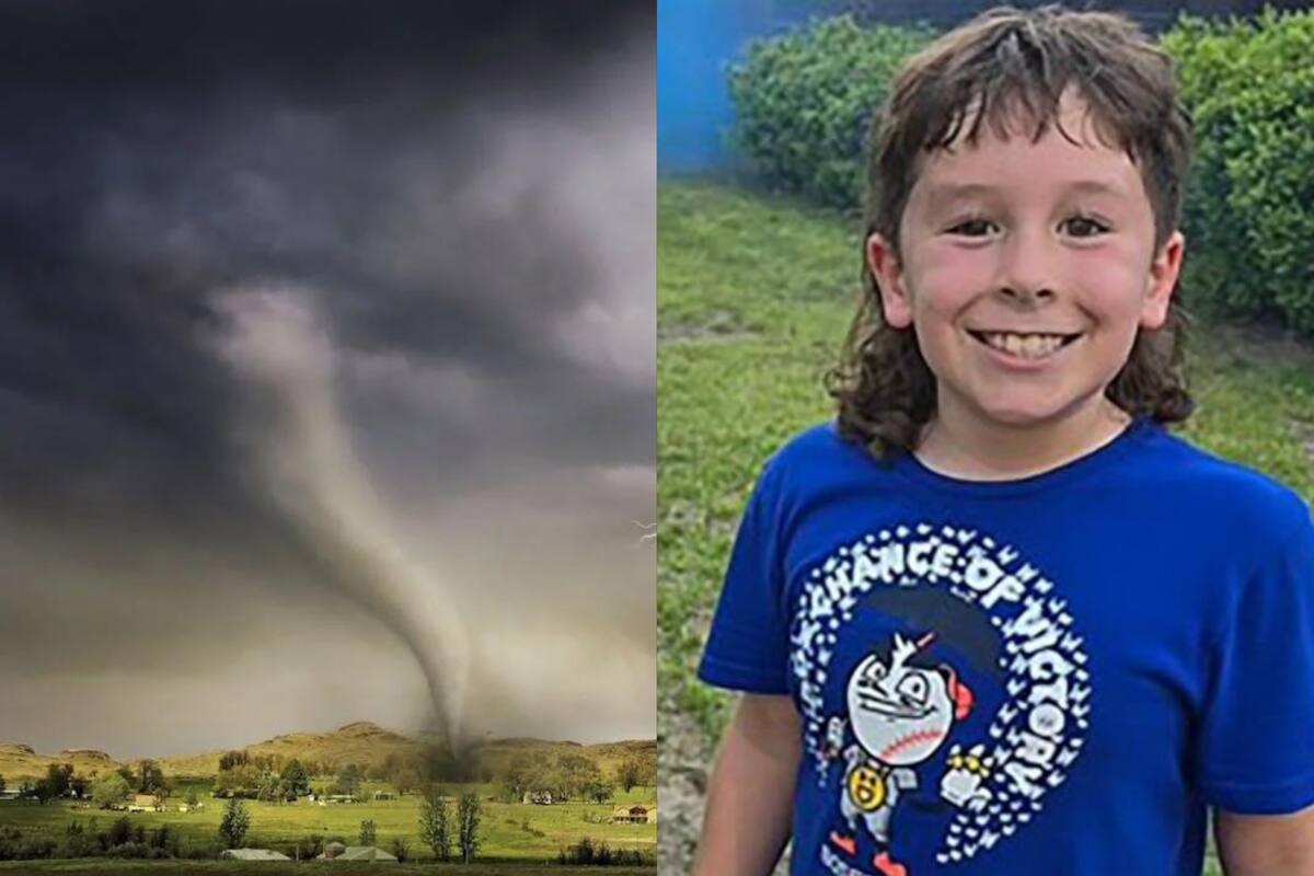 Niño de 9 años salva a sus padres de un tornado en Oklahoma