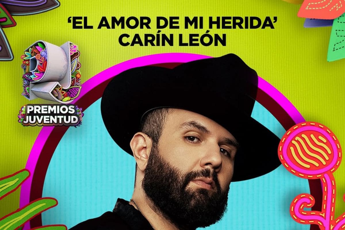 Carín León gana en Premios Juventud con El amor de mi herida