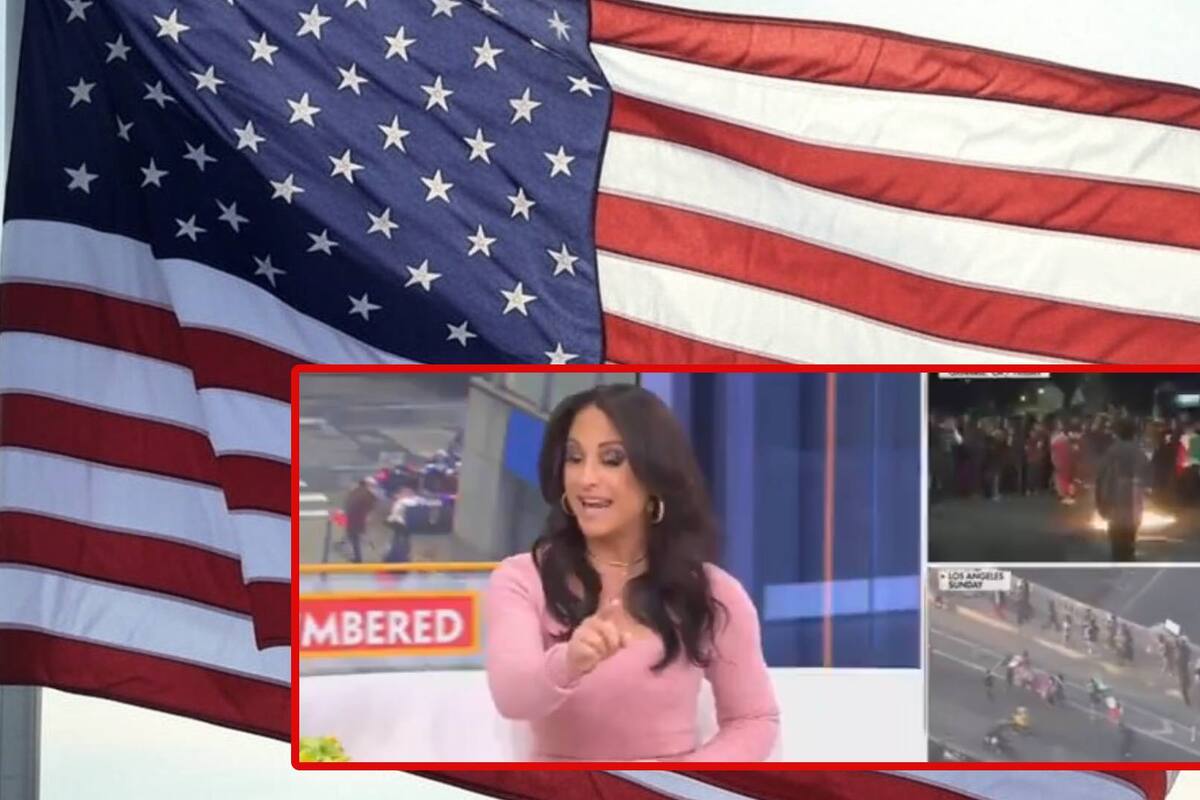 Son “pro cartel”: La afirmación de una presentadora de TV en EU durante manifestaciones de mexicanos en Los Ángeles