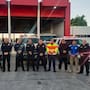 Mexicali envía bomberos, policías y binomio canino a Ensenada tras la tormenta Rachel