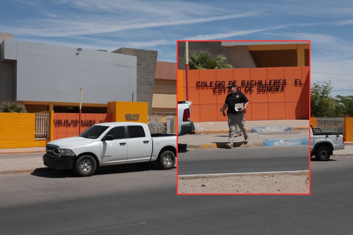 Reporte de presunta amenaza armada en Cobach Villa Bonita moviliza a las autoridades en Hermosillo