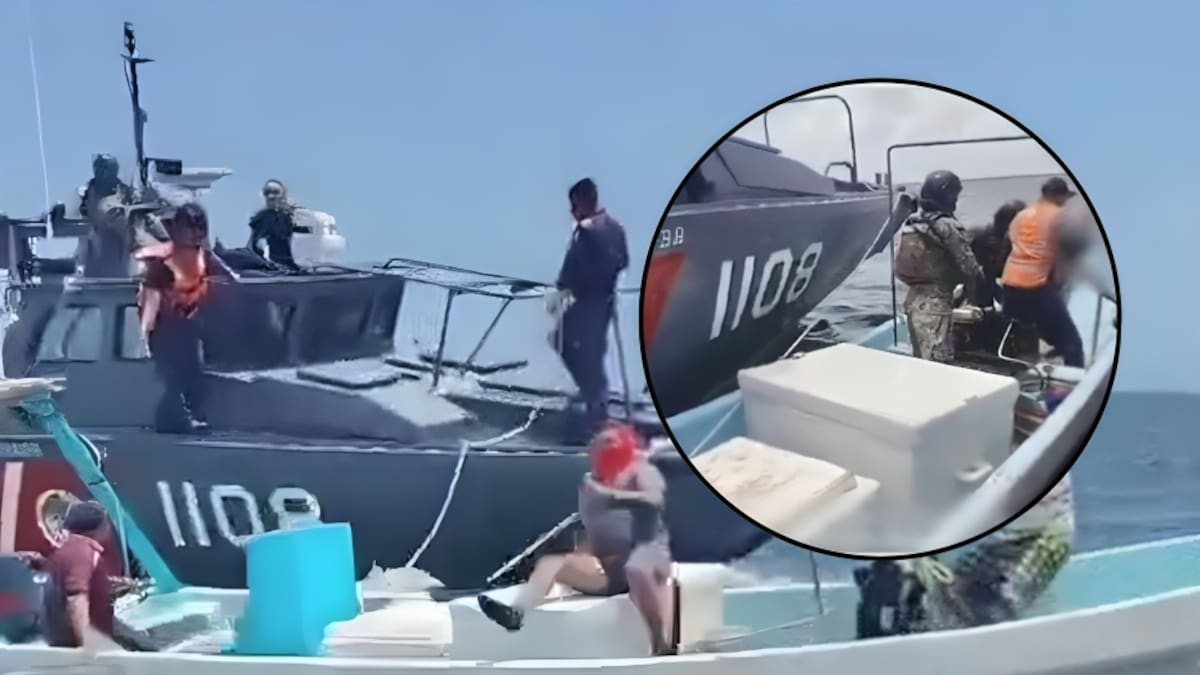 Un operativo de la Marina en Yucatán dejó tres detenidos y el decomiso de 250 kilos de pepino de mar además de una bolsa con hierba similar a la mariguana