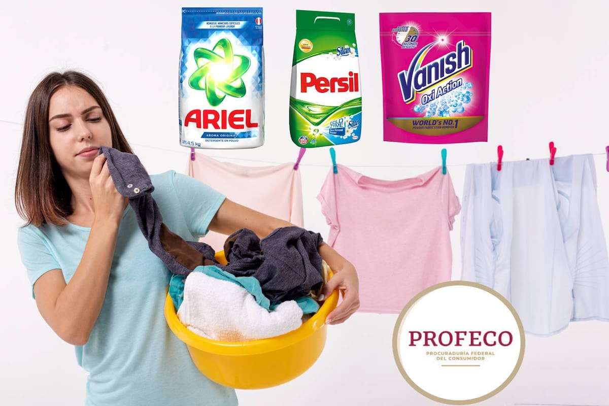 Estudio de calidad de Profeco revela cuáles son los detergentes en polvo más baratos y mejores